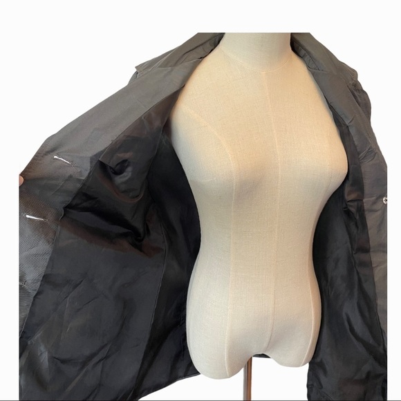 Reitmans grey belted spring fall  dressy jacket - Picture 7 of 10